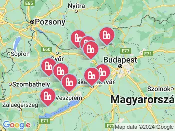 Közép Dunántúl élményprogram a térképen