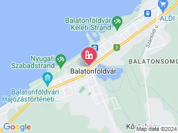 Balatonföldvár éttermek a térképen