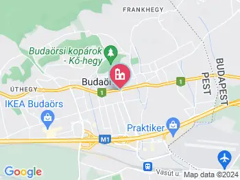 Budaörs környéke a térképen