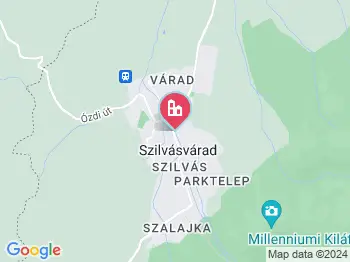 Szilvásvárad környéke a térképen