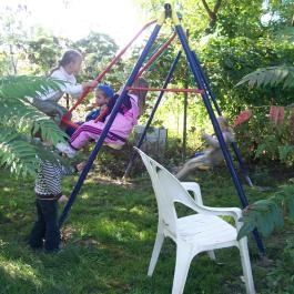 Barátka Vendégház Abádszalók - Medence/kert