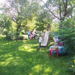 Barátka Vendégház Abádszalók - Medence/kert