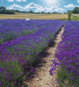 Levendula-Labirintus, levendulamező, szedd magad