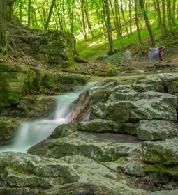 Római-fürdő vízesés