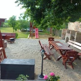 Blanka Villa Wellness Home Bakonyszentlászló - Medence/kert