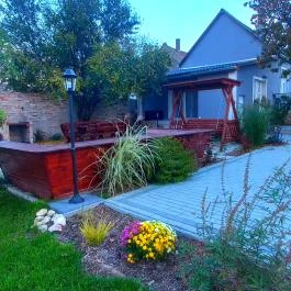 Blanka Villa Wellness Home Bakonyszentlászló - Medence/kert