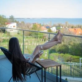 Lake Spirit Boutique Apartments Balatonalmádi - Medence/kert