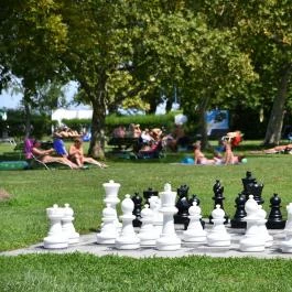 Balatontourist Berény Naturista Kemping Balatonberény - Medence/kert