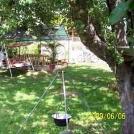 Panni Néni Apartman Balatonboglár - Medence/kert