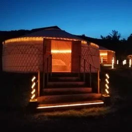 Jurta Spirit Hotel Balatongyörök - Külső kép