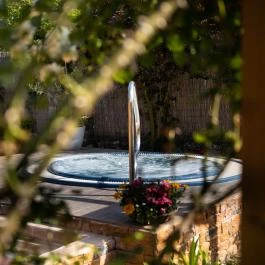 Zsanett Hotel Balatonkeresztúr - Medence/kert