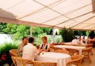 Két Korona Hotel étterme Balatonszárszó