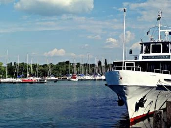 Balatonszemesi hajóállomás Balatonszemes