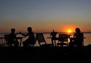 Tópart Hotel étterme Balatonvilágos