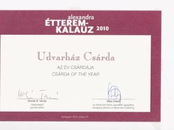 Udvarház Étterem Bánd