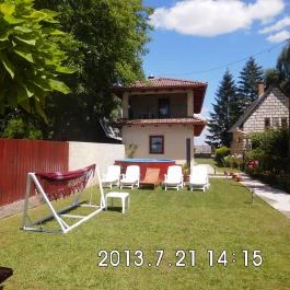 Krisztina Nyaraló Békésszentandrás - Medence/kert