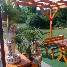 Minilux Apartman Berekfürdő - Medence/kert