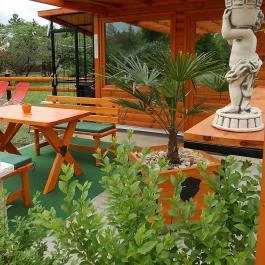 Minilux Apartman Berekfürdő - Medence/kert