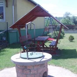 Gréti Apartman Bogács - Medence/kert