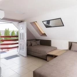 Róma Apartmanház Bogács - Szobák