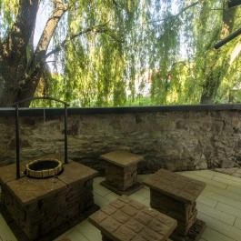 Toszkána Apartmanház Bogács - Medence/kert