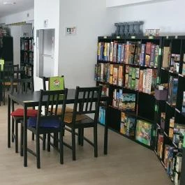Board Game Café Budapest - Belső