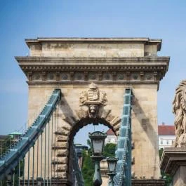 Széchenyi lánchíd Budapest - Külső kép