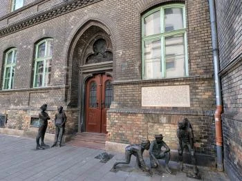 Pál utcai fiúk szobra Budapest