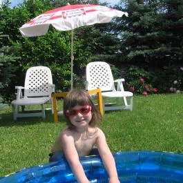 Óvári Vendégház Bük, Bükfürd? - Medence/kert