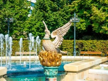 Millenniumi szökőkút Debrecen