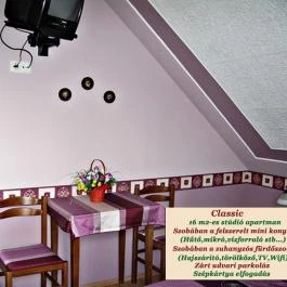 Almafa Apartmanház Eger - Szobák