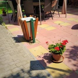 Bacchus Panzió Eger - Medence/kert