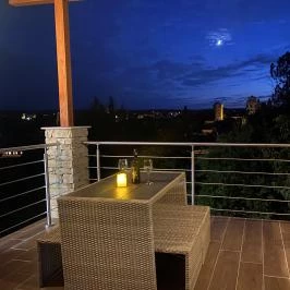 Excellence Apartmanok Eger - Medence/kert