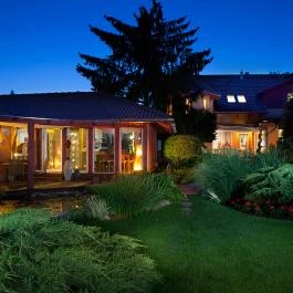 Green Park Villa Wellness & Tréning Eger - Medence/kert