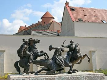 Végvári Vitézek szobor Eger