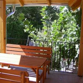 Ujvári Panzió Fertőd - Medence/kert