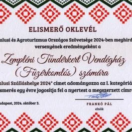 Zempléni Tündérkert Vendégház Füzérkomlós - Egyéb