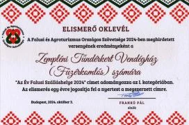Zempléni Tündérkert Vendégház Füzérkomlós