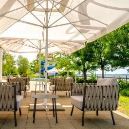 Vital Hotel Nautis Gárdony - Medence/kert