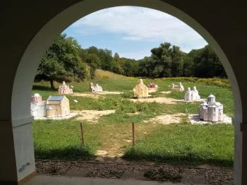 Szerb Ortodox templom makettpark Grábóc