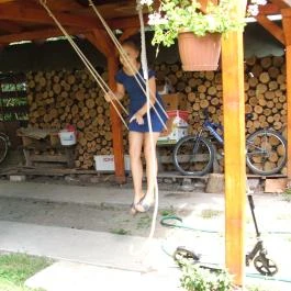 Mediterrán Apartman Gyula - Medence/kert