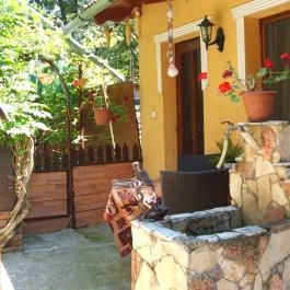 Mediterrán Apartman Gyula - Medence/kert