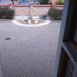 Szamócás Apartman Gyula - Medence/kert