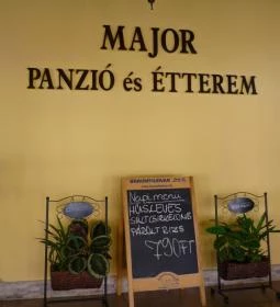 Major Panzió étterme