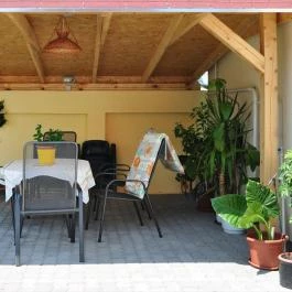 Apartmanház Mediterrán Harkány - Medence/kert