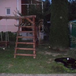 Meláni Apartman Harkány - Medence/kert