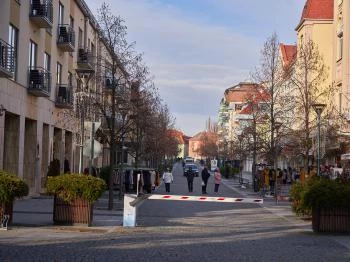 Hévízi sétálóutca Hévíz