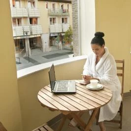 Astoria Panzió Hévíz - Medence/kert