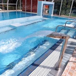 Hotel Aquamarin Hévíz - Medence/kert