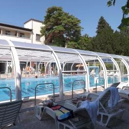 Hotel Aquamarin Hévíz - Medence/kert